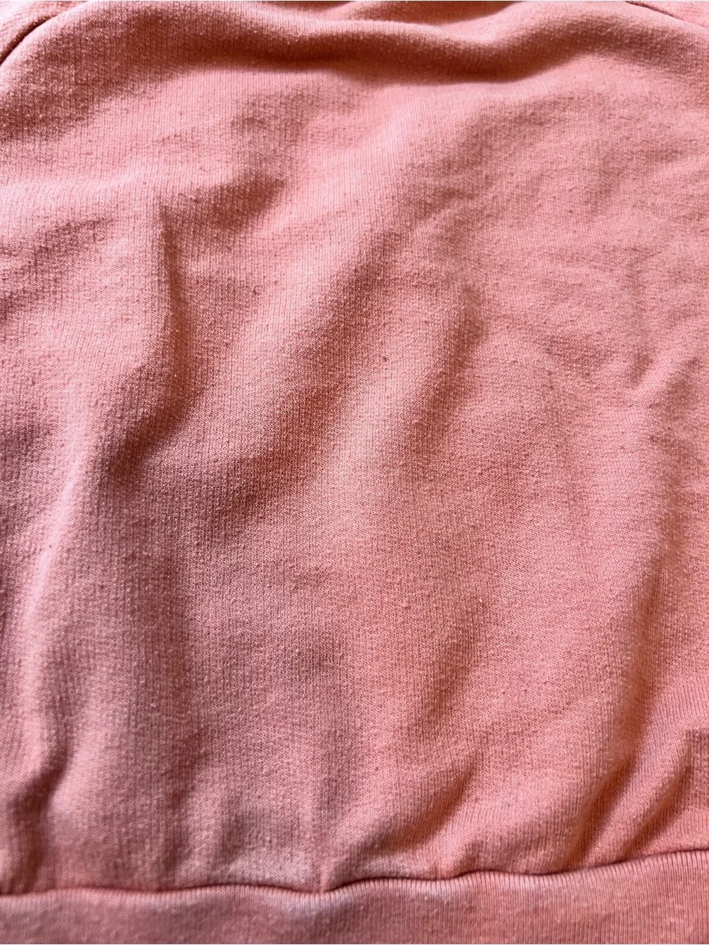 Cat and Jack Coral Pink Lounge Set - Soft Long Sleeve Top & Waffle Shorts - 18M